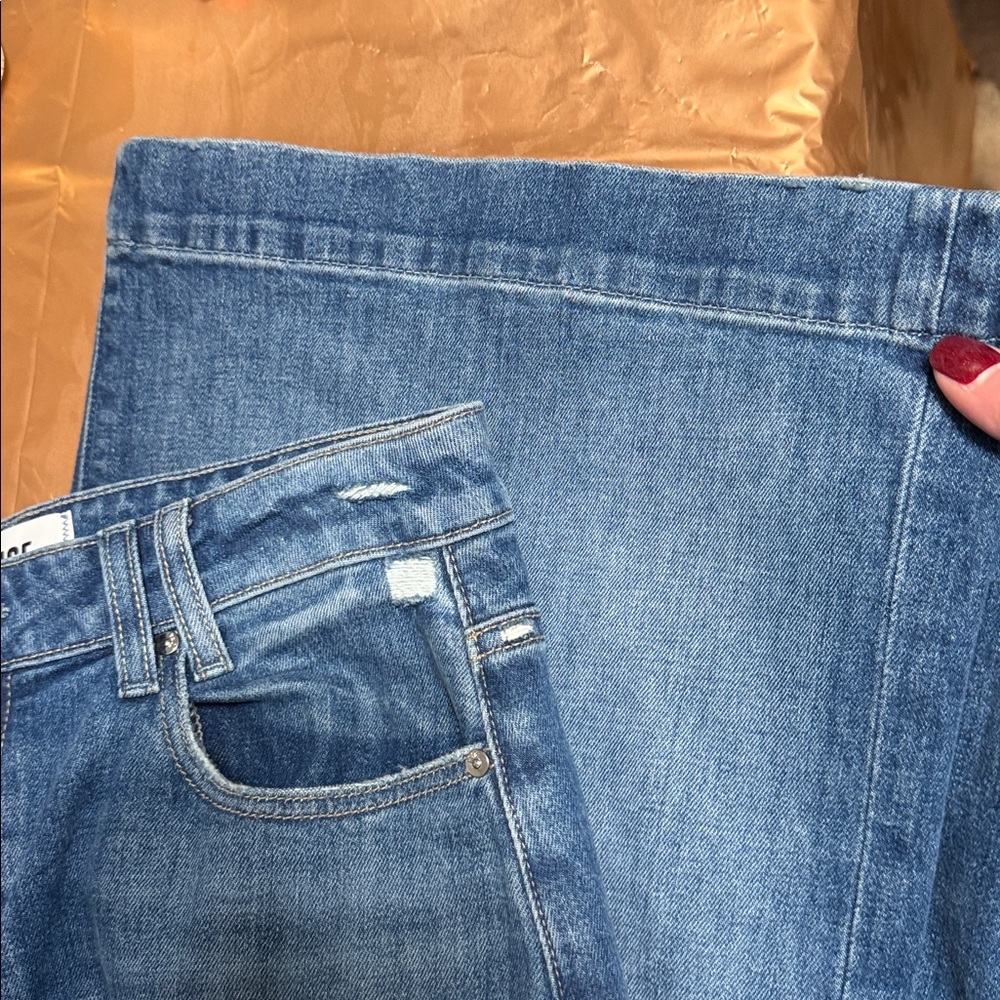 Paige Denim - Harper Wide Leg Size 30 In Timbre Wash - Picture 6 of 7